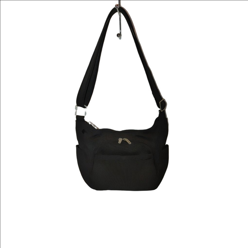 Travelon Anti Theft RFID Classic Collection Crossbody Bucket Bag